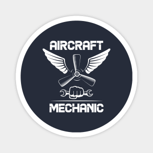 Airplane Aircraft Mechanic Aviation Magnet